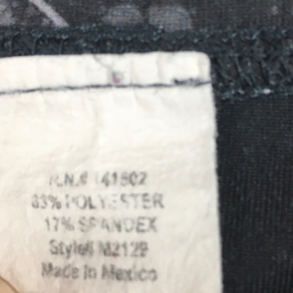 Evolution and Creation Active Gray Tie Dye Geometric Stretch Leggings Medium - Picture 9 of 9